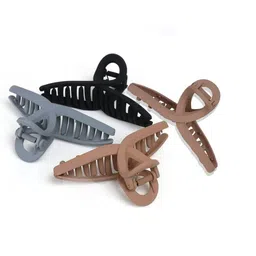 SH FSN Women Set of 4 Matte Claw Clip-picture-17
