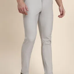 JB STUDIO Men Slim Fit Formal Trousers image 2