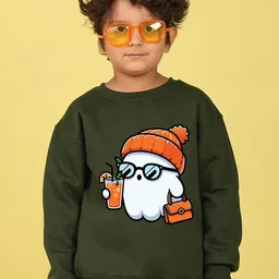 NUSYL Boys Printed Oversized Pullover Sweatshirt-image-49