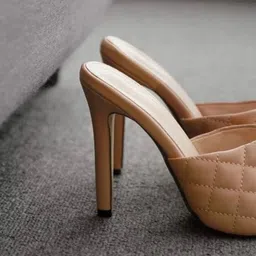 GLO GLAMP Women Skin Color Aurum Heels image 4