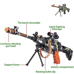 Kidoyz Non-Allergic Gun Activity Toys and Games image 3