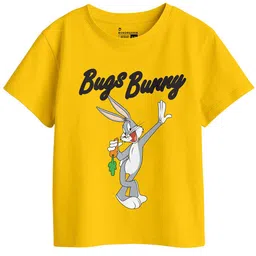 BonOrganik Girls Printed Applique T-shirt-picture-31