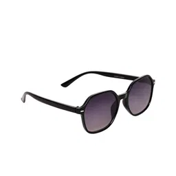 Garry Gobbs Unisex Black Lens & Black Square Sunglasses with image 3