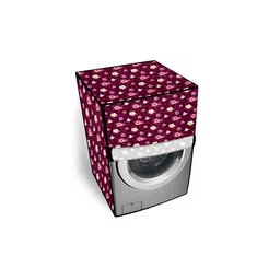 The Furnishing Tree Red Plastic Washing Machine Cover-picture-14