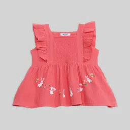 Nauti Nati Girls Printed Top with Skirt image 3