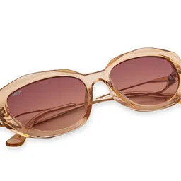 Image Women Oval Sunglasses with UV Protected Lens IMS794C2SG image 4