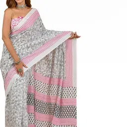 Pinkcity Trade World Multi Pure Cotton Ikat Sarees-picture-0