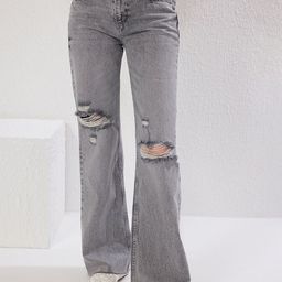 Trendyol Women Regular Fit Mid-Rise Heavy Fade Jeans-picture-45