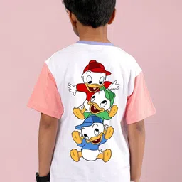 WEARDUDS Unisex Graphic Printed Round Neck Cotton Relaxed Fit T-shirt-image-26