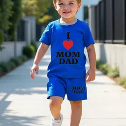 JIM Trend Kids Printed T-shirt with Shorts-picture-10