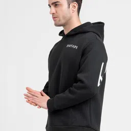 Red Tape Men Printed Hooded Sweatshirt image 2