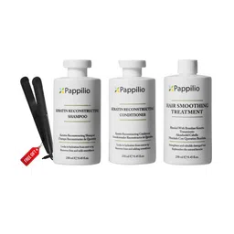 Pappilio Set Of 3 Keratin Reconstructing Shampoo, Conditioner & Smoothing Treatment-picture-32