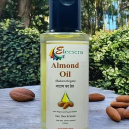 Elecsera Cold Pressed Almond Oil For Hair & Skin - 100 ml-picture-34