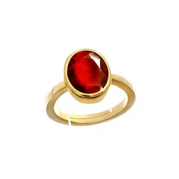 RRVGEM 6.50 KT Gomed Hessonite Panchdhaatu Adjustable Ring-picture-26