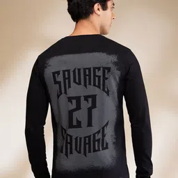 Being Human Men Typography Printed Round Neck Cotton T-shirt-picture-10
