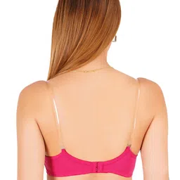 Liigne Women Pack of 3 Multicolor Cotton Lightly Padded Full Coverage Bra image 3