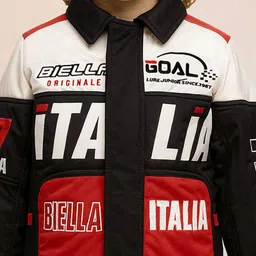 LURE JUNIOR Boys Stand Collar Typography Printed Padded Jacket image 3