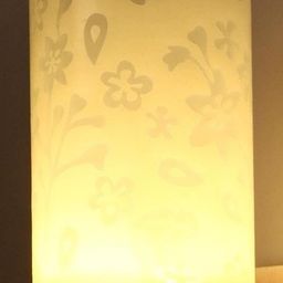 Somil Premium Designer Glass Wall / Night Lamp Elegant & Stylish Dcor Accent for Modern Interiors, color- White, Size- 19 X 24 X 23.5 CM-picture-48