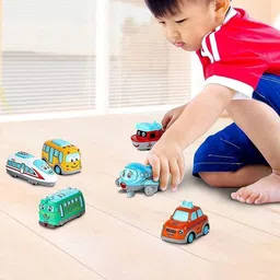 PIPALIYA Kids Pack Of 6 Die Cast Pull Back Action Metal Car-picture-16