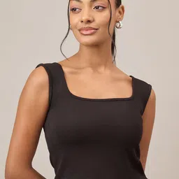 Mayra Women Ribbed Fitted Crop Top-picture-38