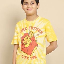 Kids Ville Boys Lion King Printed Pure Cotton T-shirt-picture-33