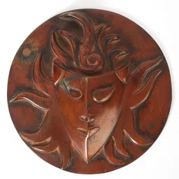 Exotic India Ethnic Motifs Matte Wall Hanging Decor - 5 In image 4