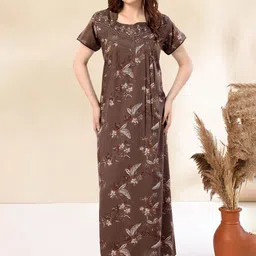 Soulemo Printed Maxi Nightdress-image-49