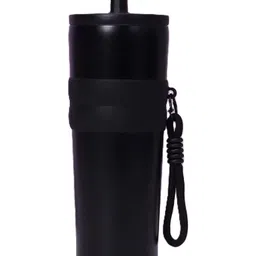 AUGEN Black Single Stainless Steel Solid Double Wall Vacuum Water Bottle-picture-19