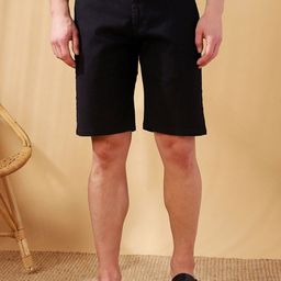 Dennis Lingo Men Cotton Striped Regular Fit Shorts-picture-35