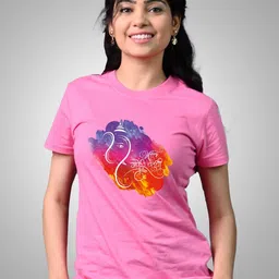 Tedhi Medhi Family Women Graphic Printed Round Neck Cotton Slim Fit T-shirt-image-21