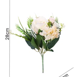Myntra Elegant Homes Pink 1 Pieces Rose Artificial Flower image 5