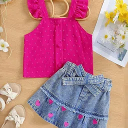 INCLUD Girls Top with Skirt-picture-42