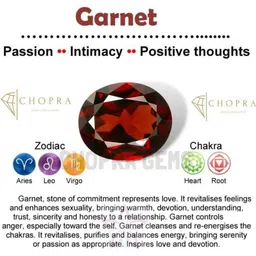 GenZcomplex Silver-Plated Brass Garnet Finger Ring image 3