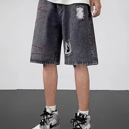 StyleCast x Revolte Men Denim Shorts image 5