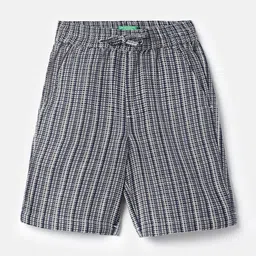 United Colors of Benetton Boys Regular Fit Cotton Striped Shorts-picture-18
