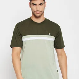 AUXAMIS Men Colourblocked Pockets T-shirt-picture-37