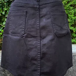 knit n knot StyleCast x Revolte Girls Denim A-Line Mini Skirt image 2