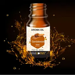 PEEPALCOMM 3 Pieces Black Pieces Aroma Oil Diffuser With Scented Jasmine & Sandal Oils image 5