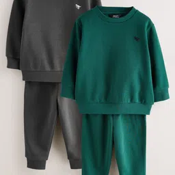 NEXT Boys Pack of 2 Sweatshirt with Joggers-picture-28