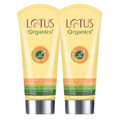 Lotus Organics+ Set Of 2 Hydrating Gel Mineral Sunscreen SPF 30 PA+++ -50g Each image 1