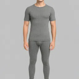 Lux Cozi Ribbed Round Neck Thermal Set-image-17