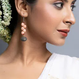 Look and Adorn Contemporary Drop Earrings-picture-32