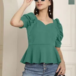 Tromko Women Pack Of 2 Puff Sleeve Top-picture-37