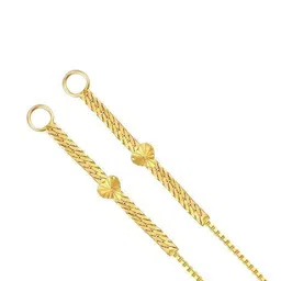 VIVASTRI Women Gold-Plated Alloy Earrings image 2