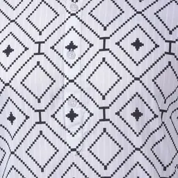 Crimsoune Club Men Geometric Printed Straight Kurta image 5