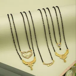 VEMISHTI Gold-Plated Mangalsutra image 1