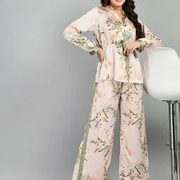 fiorenza Women Shirt & Pyjama set Multicolor Printed image 5
