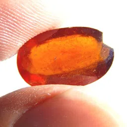 hoseki Best Quality Gomed Gemstone Hessonite Gomedhak 5.3cts stone Regular Oval Crystal Stone-picture-26