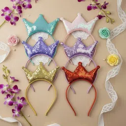 KRENOZ Unisex Kids Set of 6 Hairband-picture-43