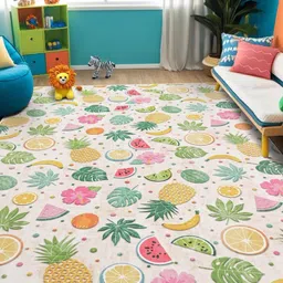 kaleen india Anti-Skid Backing Washable Indoor-Outdoor Rugs-picture-21
